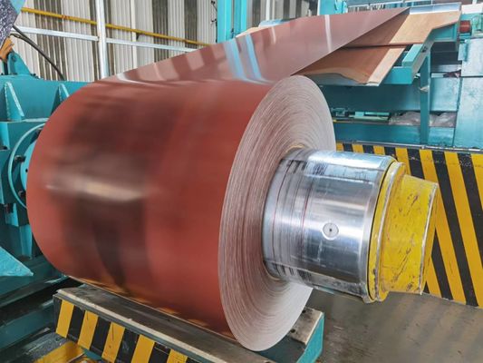 300-550MPa Farbbeschichtete Stahlspule Fabrik kundenspezifische Dienstleistungen