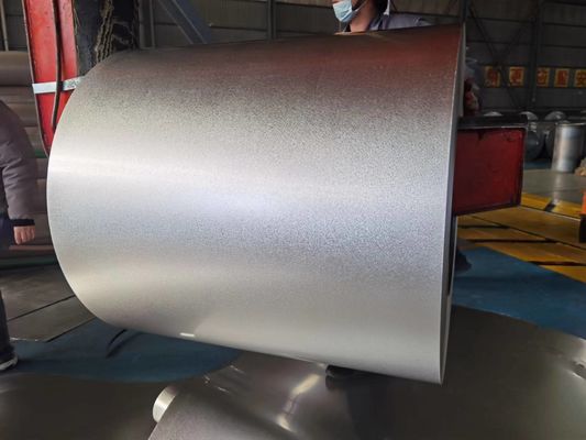 1000-1500mm Aluzinc Stahlblech / Galvalume Stahlspule mit Ausbeutefestigkeit 550-700MPa