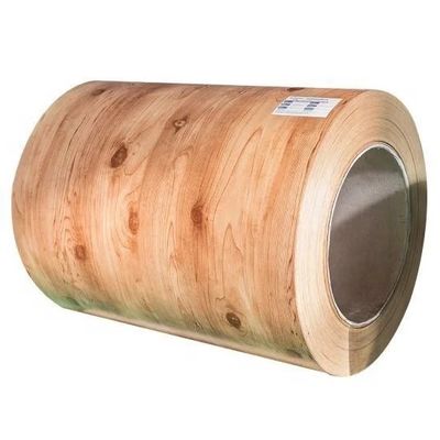 PPGI / PPGL Druckstahlfolie Spirale benutzerdefinierte Länge 0,13 mm-0,7 mm Dicke