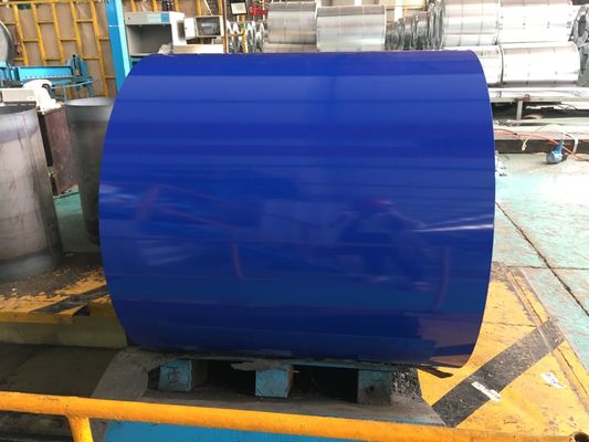 0.13mm-0.80mm Farbbeschichtete Stahlspulenplatte hohe Rostbeständigkeit