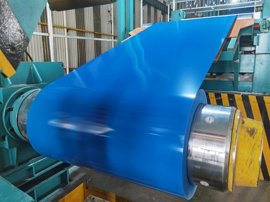 Baumaterialien Vormalte Stahlspule Verschiedene Farben SGS-Zertifikat