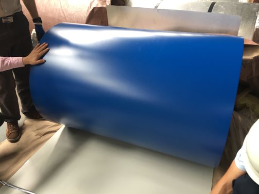 0.13mm vorgefärbte Galvalume Stahlspule ISO-zertifiziert