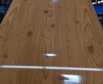 Wärmebeständige Lamination Stahlplatte 0,3 mm-0,8 mm PE / PVDF Beschichtung