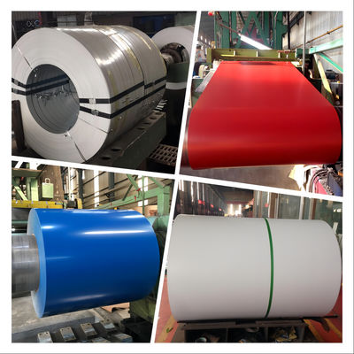 Besondere Farbe beschichtete Stahlspule mit PE / SMP / HDP / PVDF Beschichtung