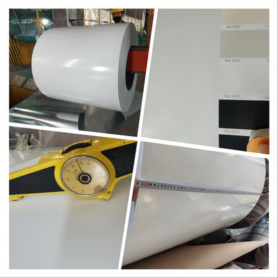 Besondere Farbe beschichtete Stahlspule mit PE / SMP / HDP / PVDF Beschichtung