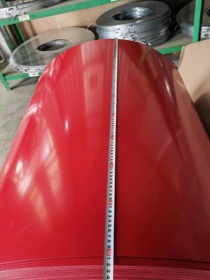 Breite 600-1250 mm PPGI Stahlspule Hersteller RAL Farbe für den Bau