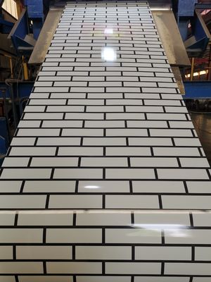 Beschichtete Druckstahlfolie 600 mm bis 1250 mm Breite Korrosionsbeständig