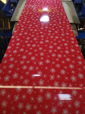 3-8MT PPGI-Stahlspule, vorgefärbtes verzinktes Eisen für Dach- / Wandplatten