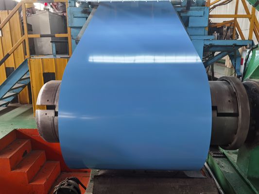 Farbvorgefärbte galvanisierte Stahlspule 600 mm-1250 mm Breite für den Bau