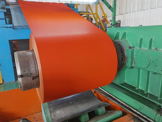 Dauerhafte PPGI vorgefärbte galvanisierte Stahlspule ISO9001 zertifiziert