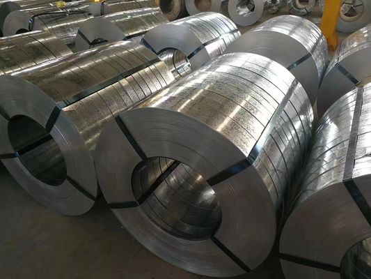 20 - 275 g/m2 Zinkbeschichtung Verzinkte Stahlspule 508 mm / 610 mm ID