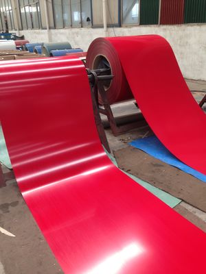 Hochfeste Zinkstahlspule 600 mm-1250 mm Farbbeschichtete Blechspule