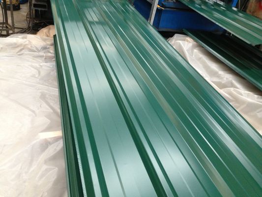 Auf Wunsch galvanisierte Wellmetall-Dachplatte / farblich beschichtete Gi-Dachplatte